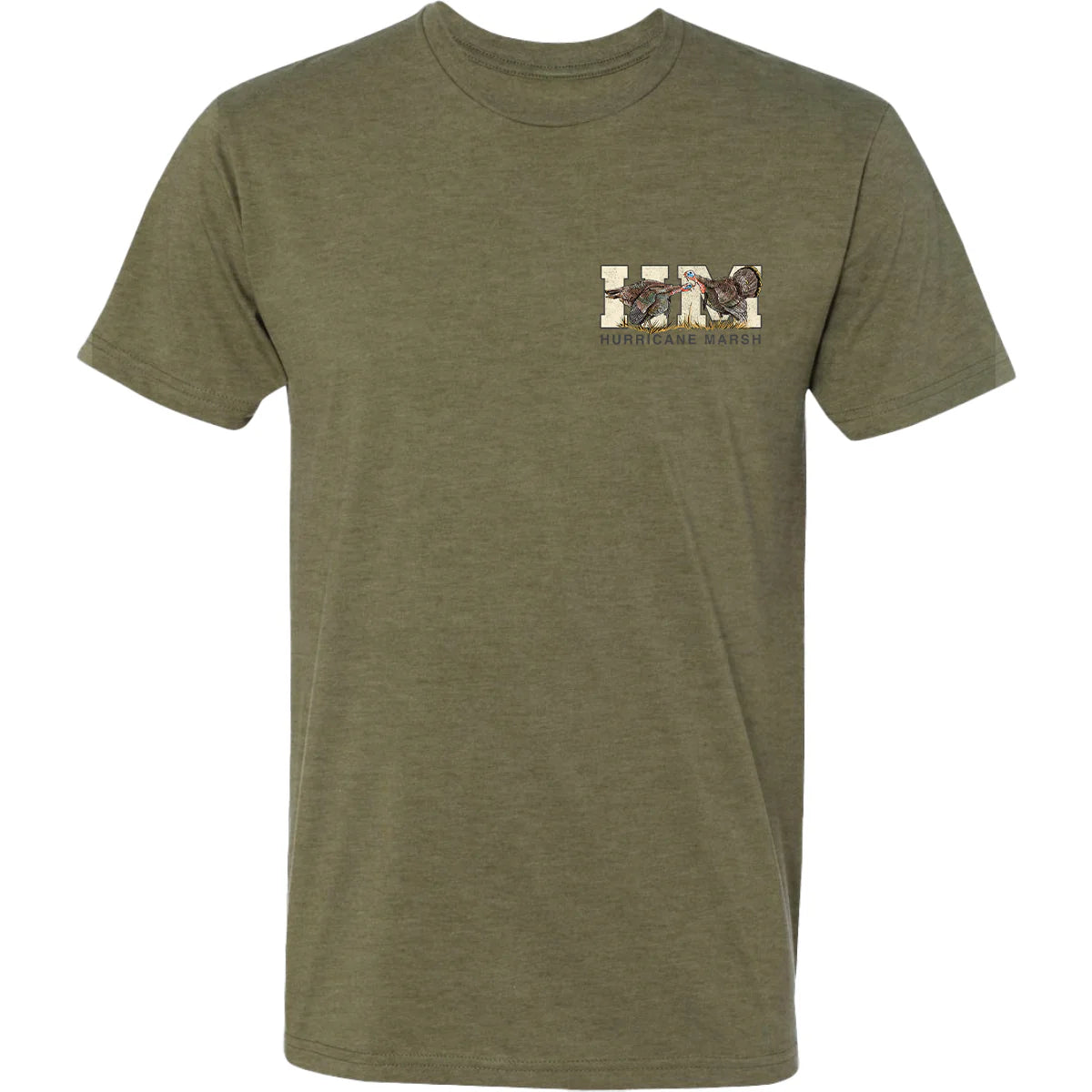 Spring Rivalry Tee - Heather Olive