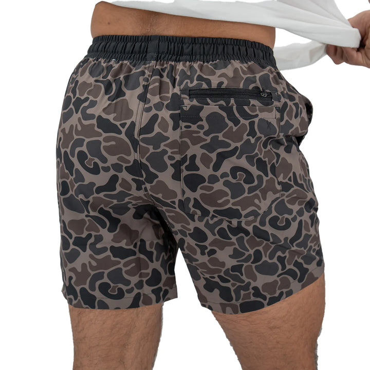 Athletic Short - River Camo