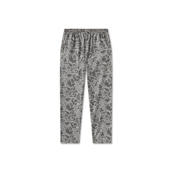 Savannah Lounge Pant - Retro Camo - Light Gray Camo