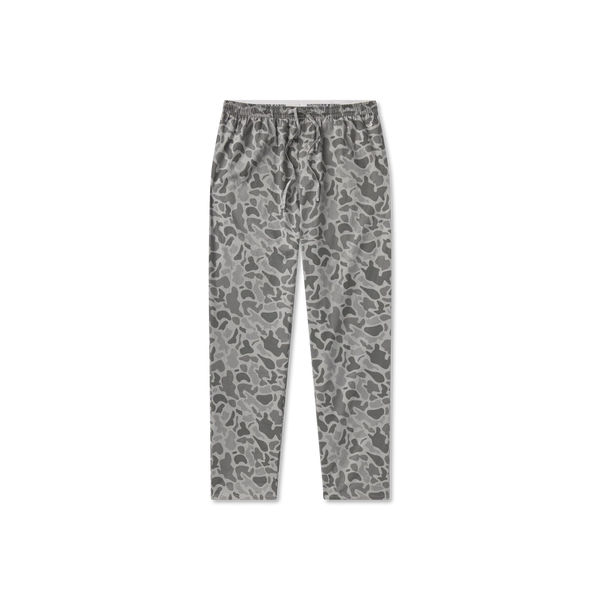 Savannah Lounge Pant - Retro Camo - Light Gray Camo