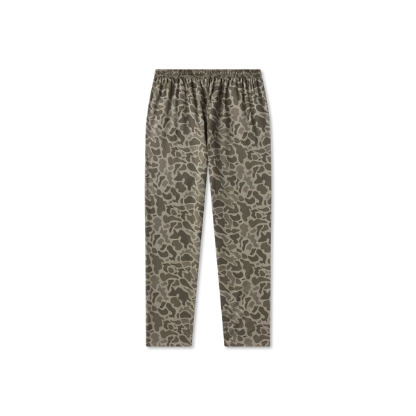 Savannah Lounge Pant - Retro Camo - Light Brown Camo