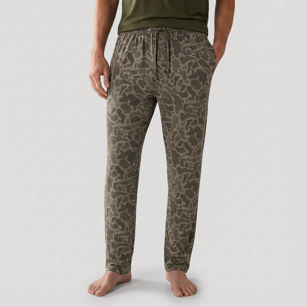 Savannah Lounge Pant - Retro Camo - Light Brown Camo