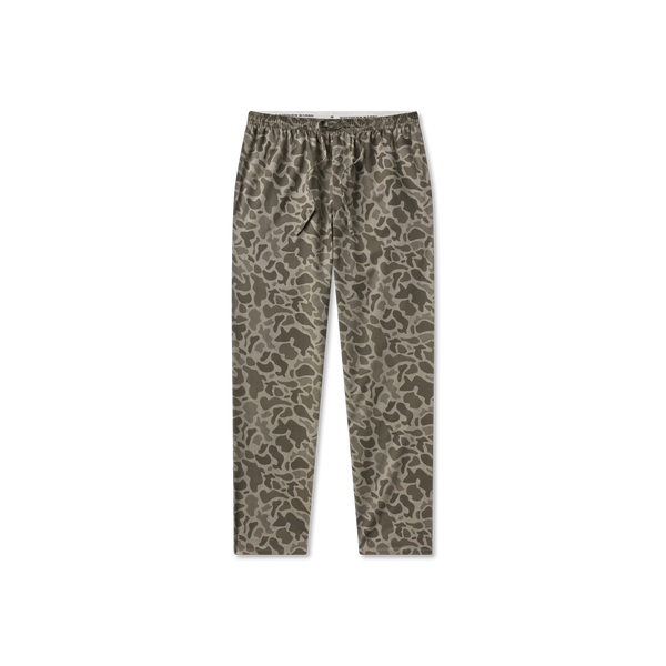 Savannah Lounge Pant - Retro Camo - Light Brown Camo