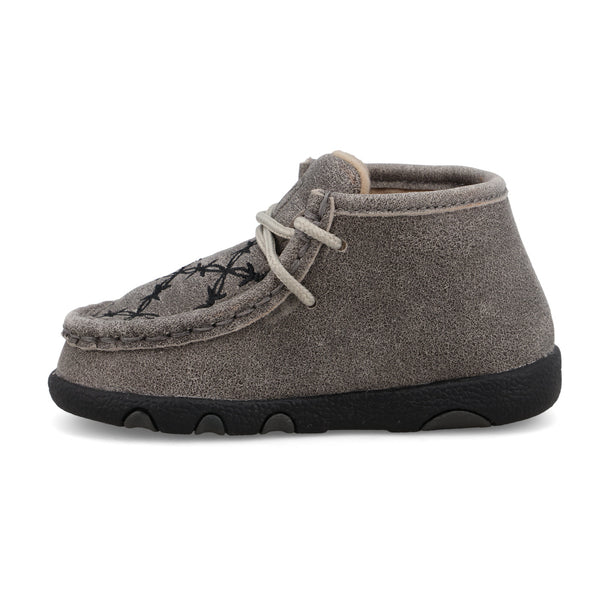 Chukka Driving Moc - Grey & Black