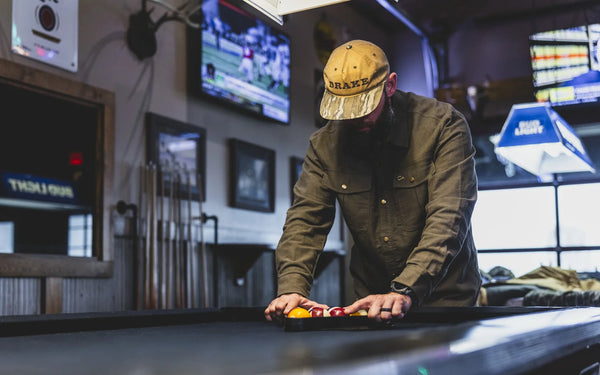 Delta Moleskin Shirt Jacket - Crocodile Brown