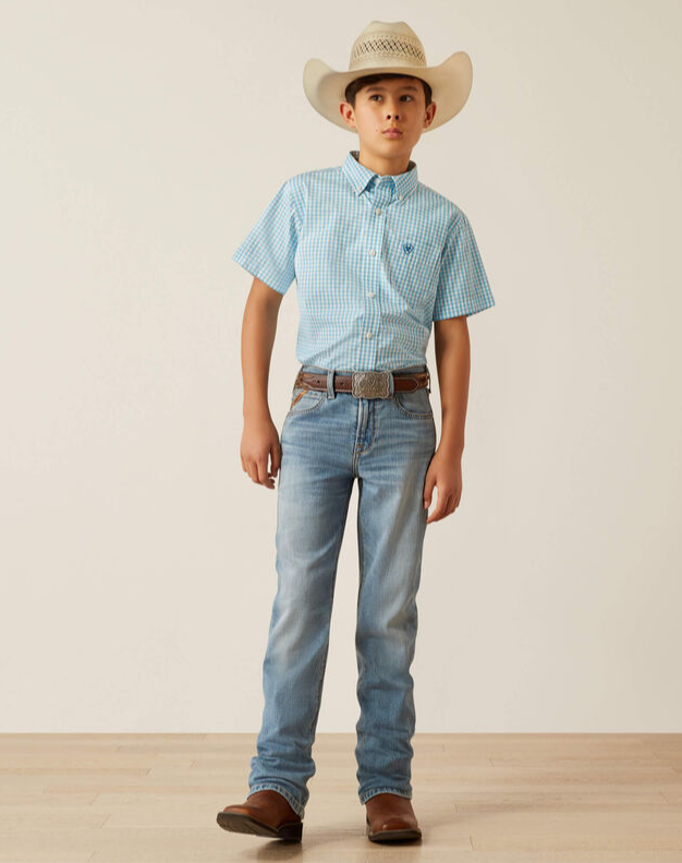 B4 Relaxed Jones Boot Cut Jeans