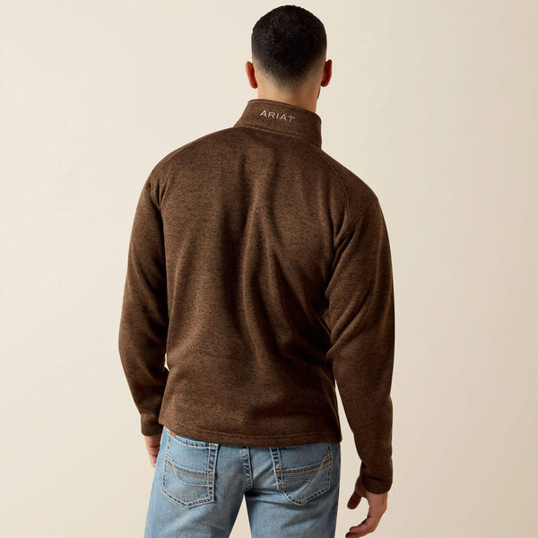 Caldwell 1/4 Zip Sweater -Carafe