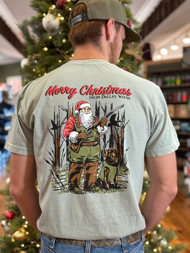 Merry Marshlands Pocket Tee - Bay