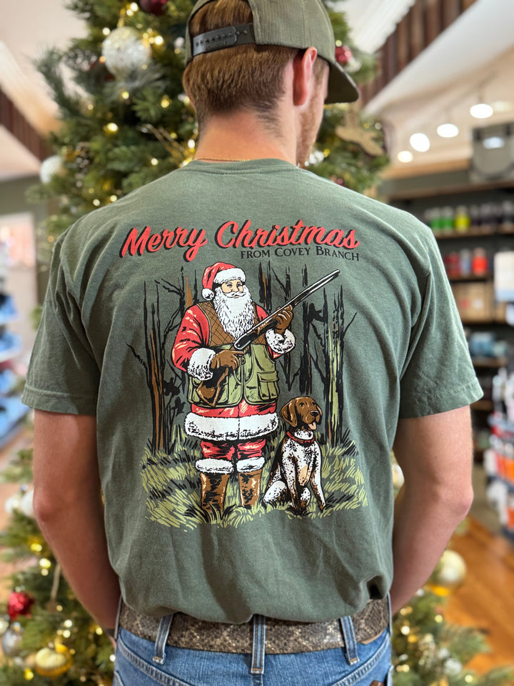 Merry Upland Pocket Tee - Moss Green