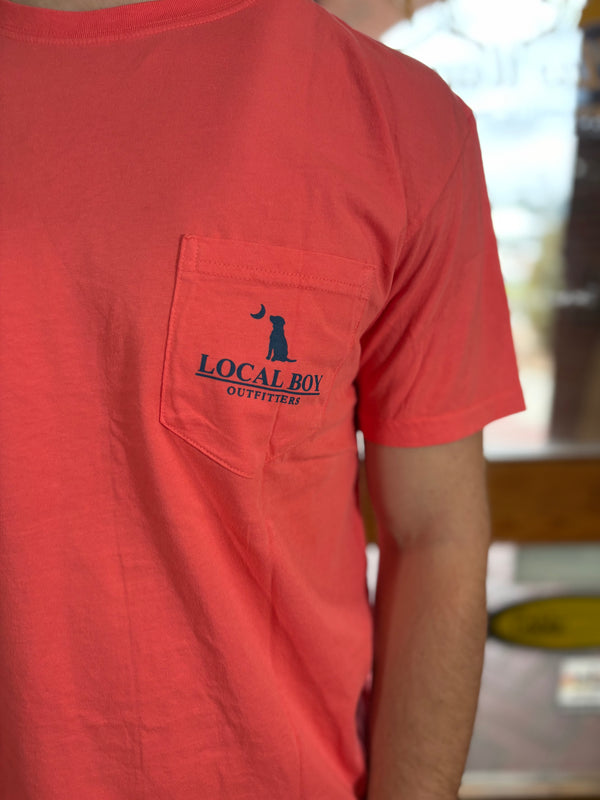 Cast & Blast 2.0 Tee - Coral