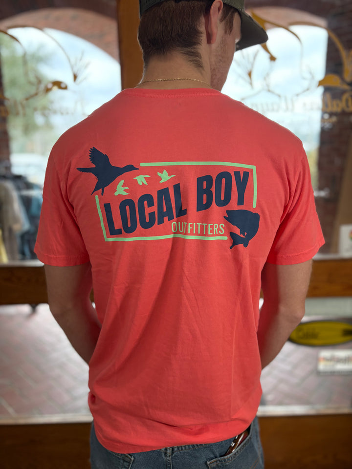 Cast & Blast 2.0 Tee - Coral