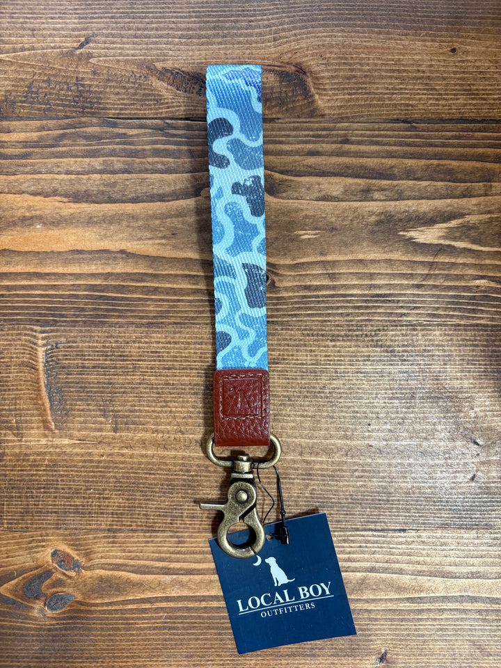 Distressed LCF Cobalt Wrist Lanyard