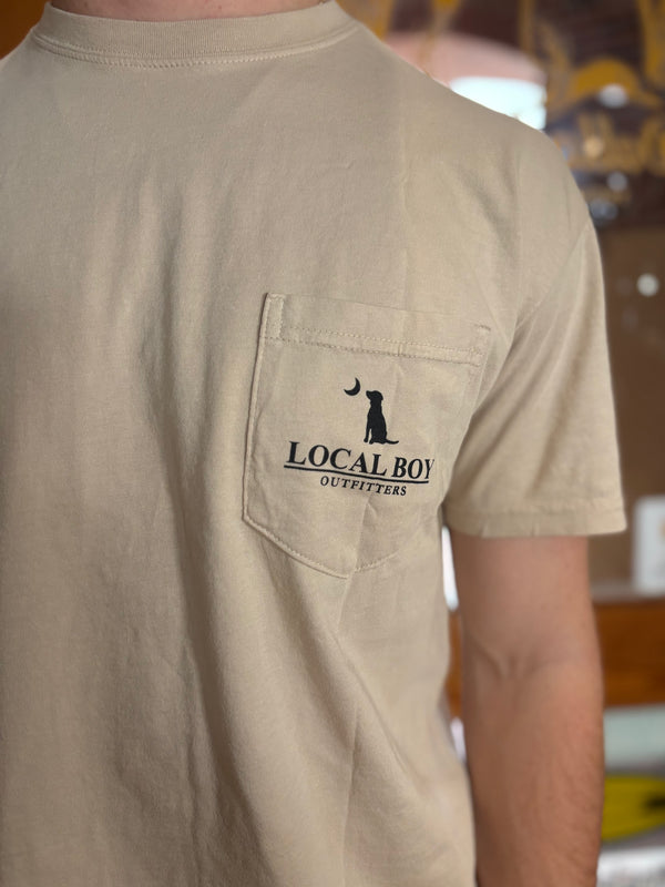 Mallard Flock Tee - Latte