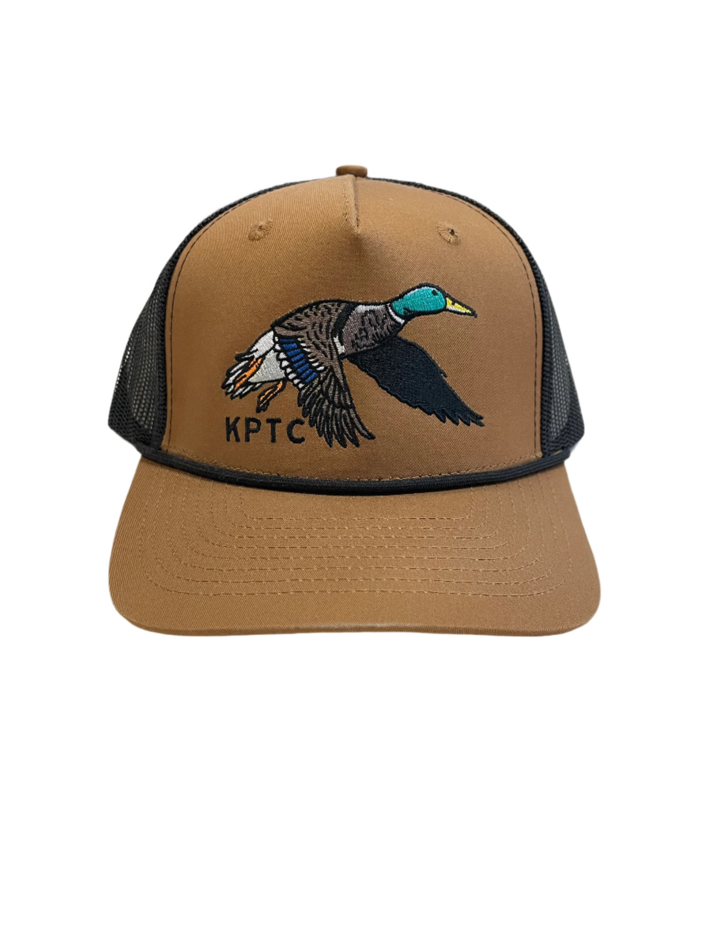 Flying Mallard Hat - Caramel/Black