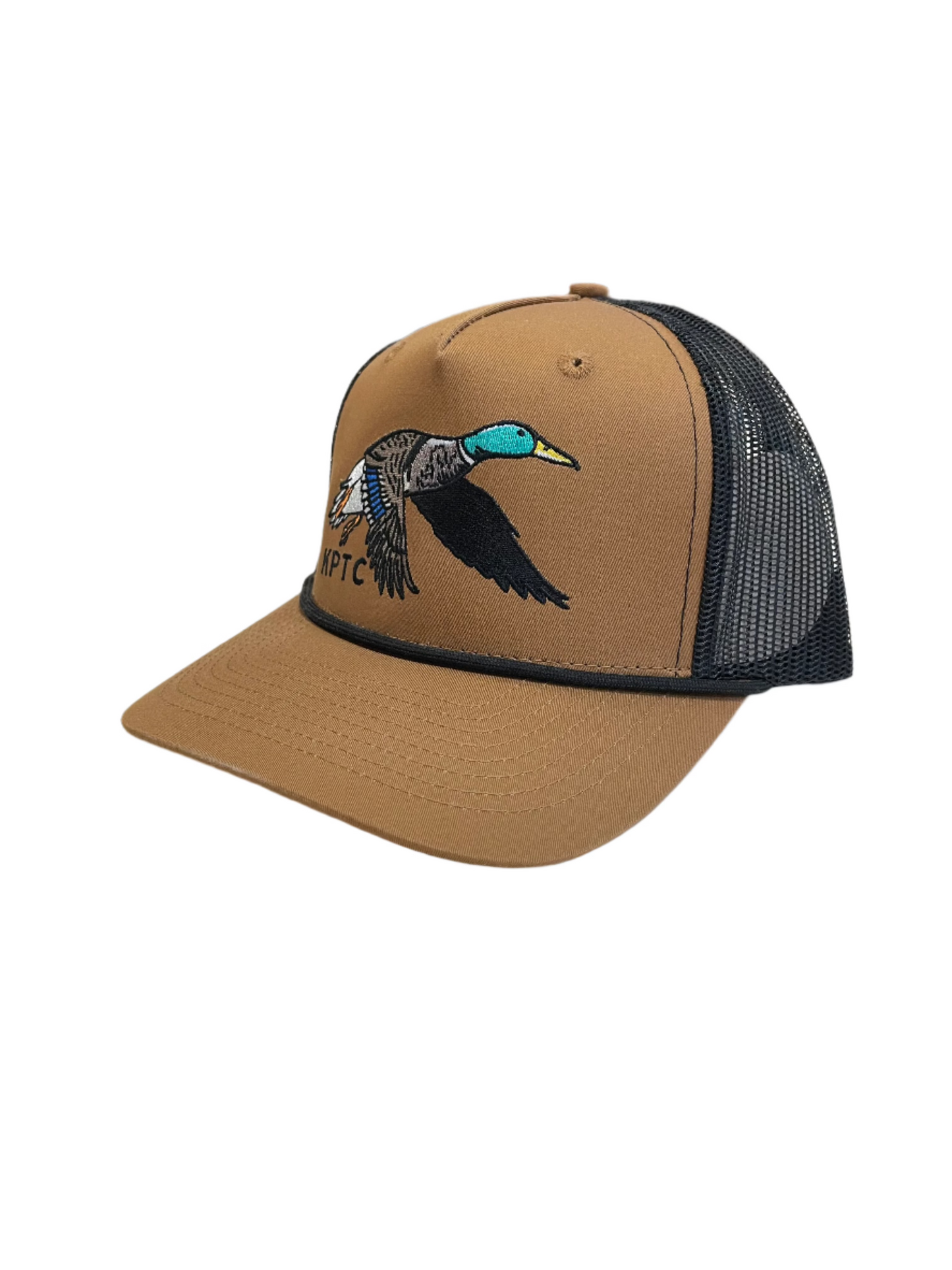 Flying Mallard Hat - Caramel/Black