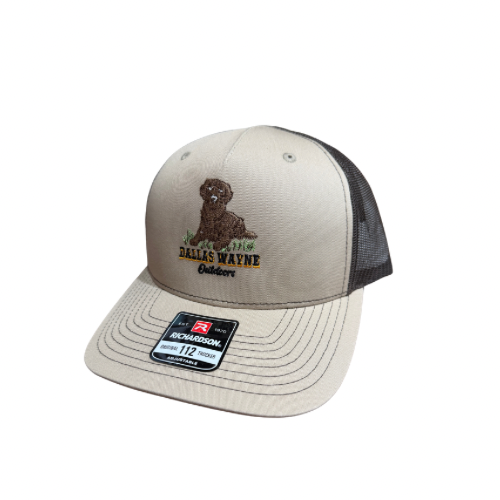 Dallas Wayne Outdoors Golden Hat - Khaki & Brown