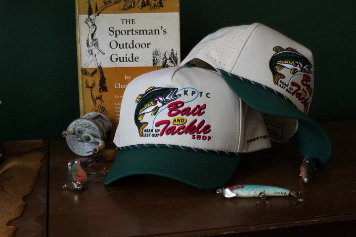 Bait & Tackle Shop - Rope Hat - Cream/Green