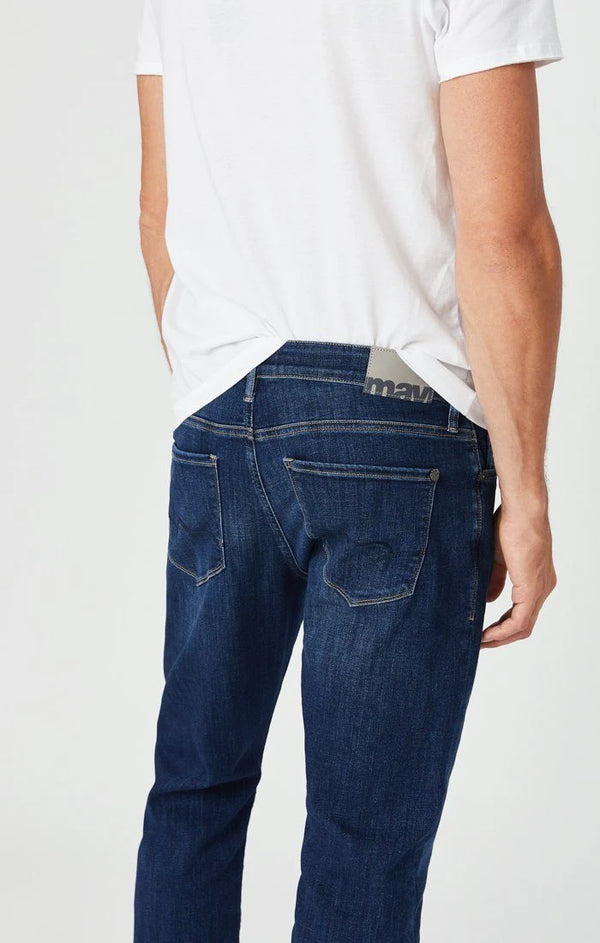 Zach Dark Feather Blue