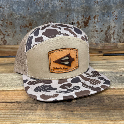 Broadhead Patch Flat Bill - Old School Slough & Balsa