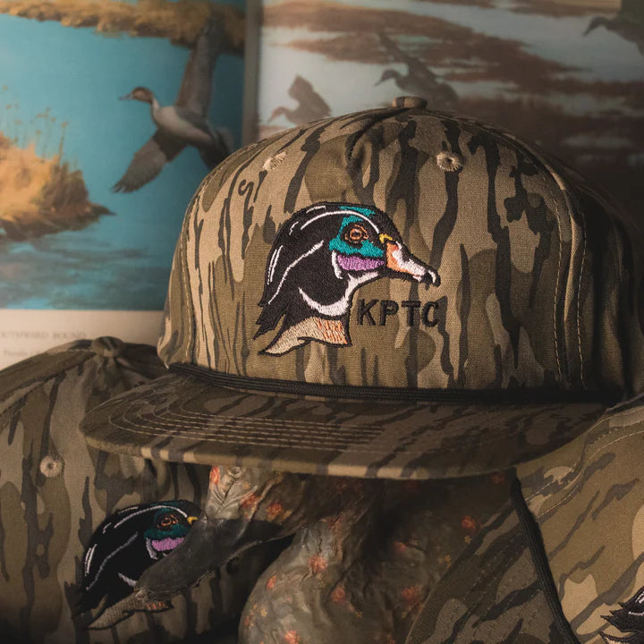 Wood Duck Rope Hat - Bottomlands Camo