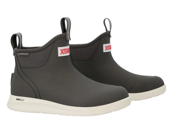 Women's 6 in Ankle Deck Boot Sport - Dark Gull Gray