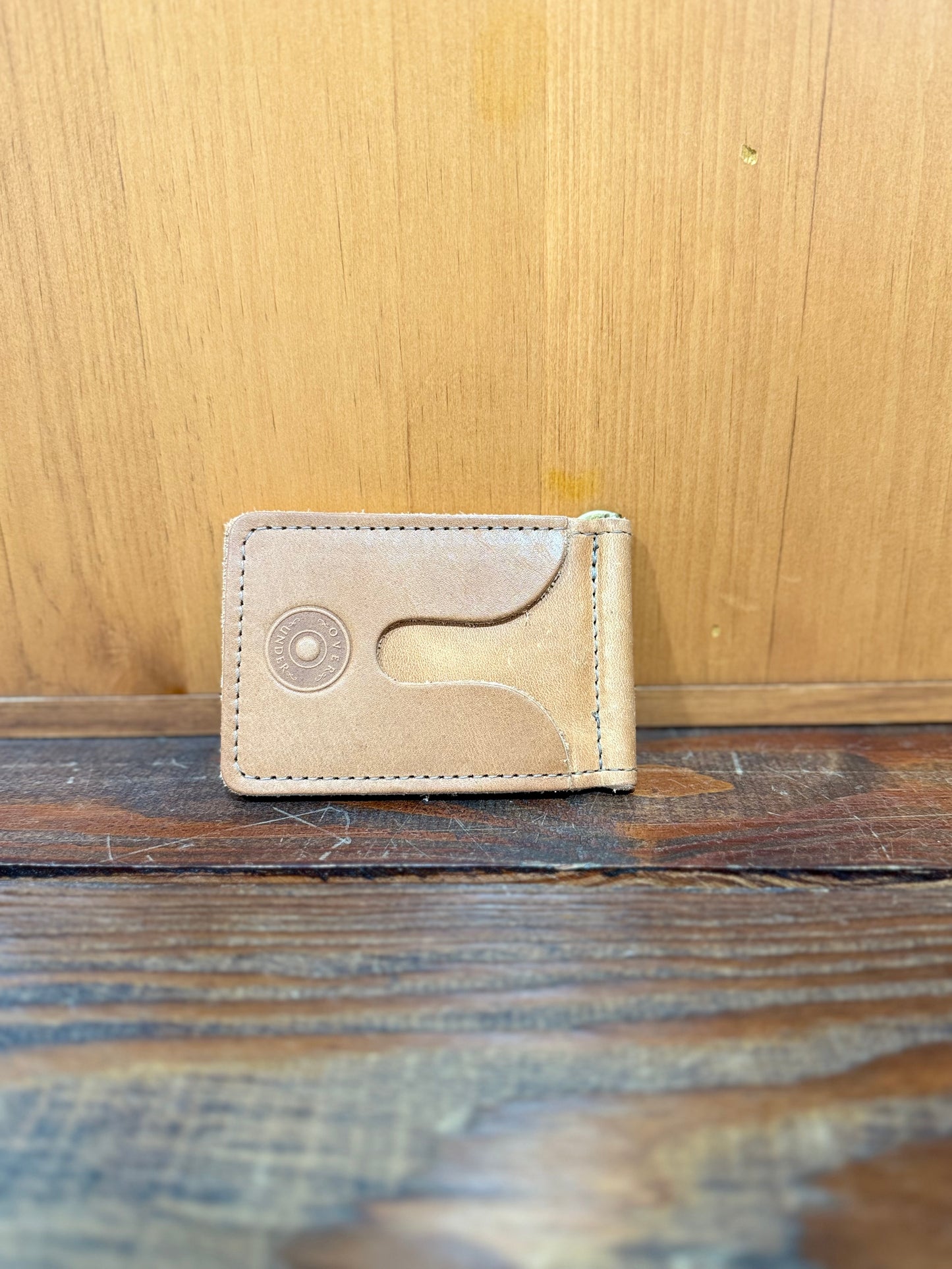 Horween Front Pocket Wallet w/o Shot Shell - Tan
