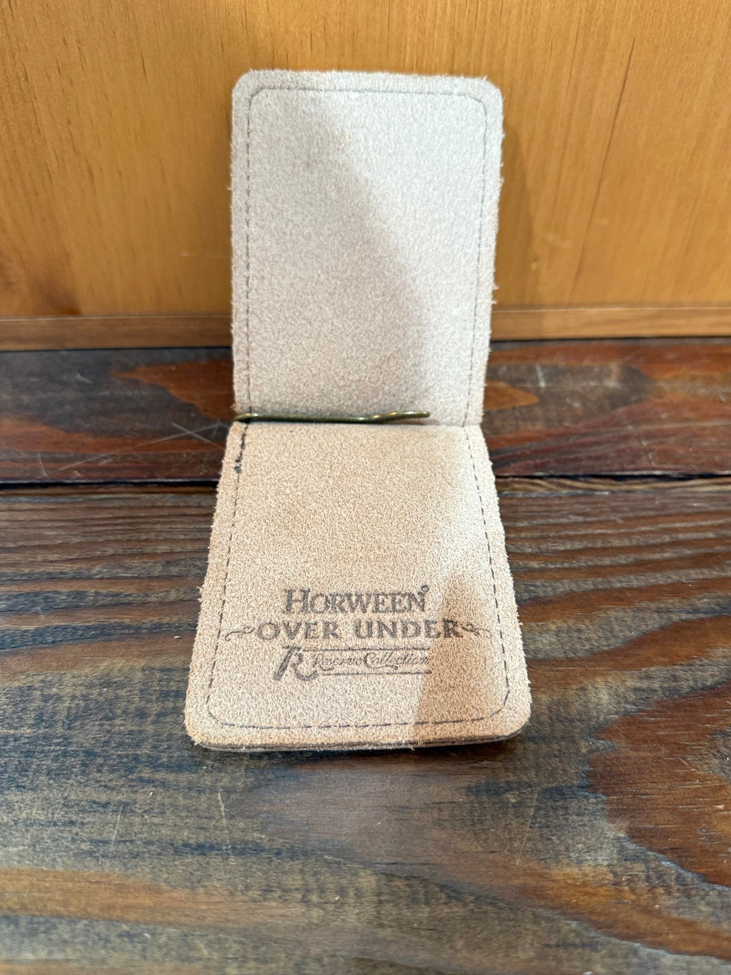 Horween Front Pocket Wallet w/o Shot Shell - Tan