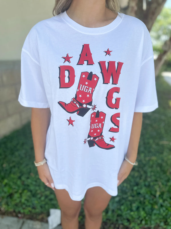"The Dawgs" Boots Grand Tee