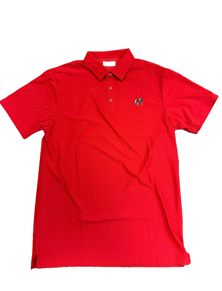 Standing Dawg Polo - Red