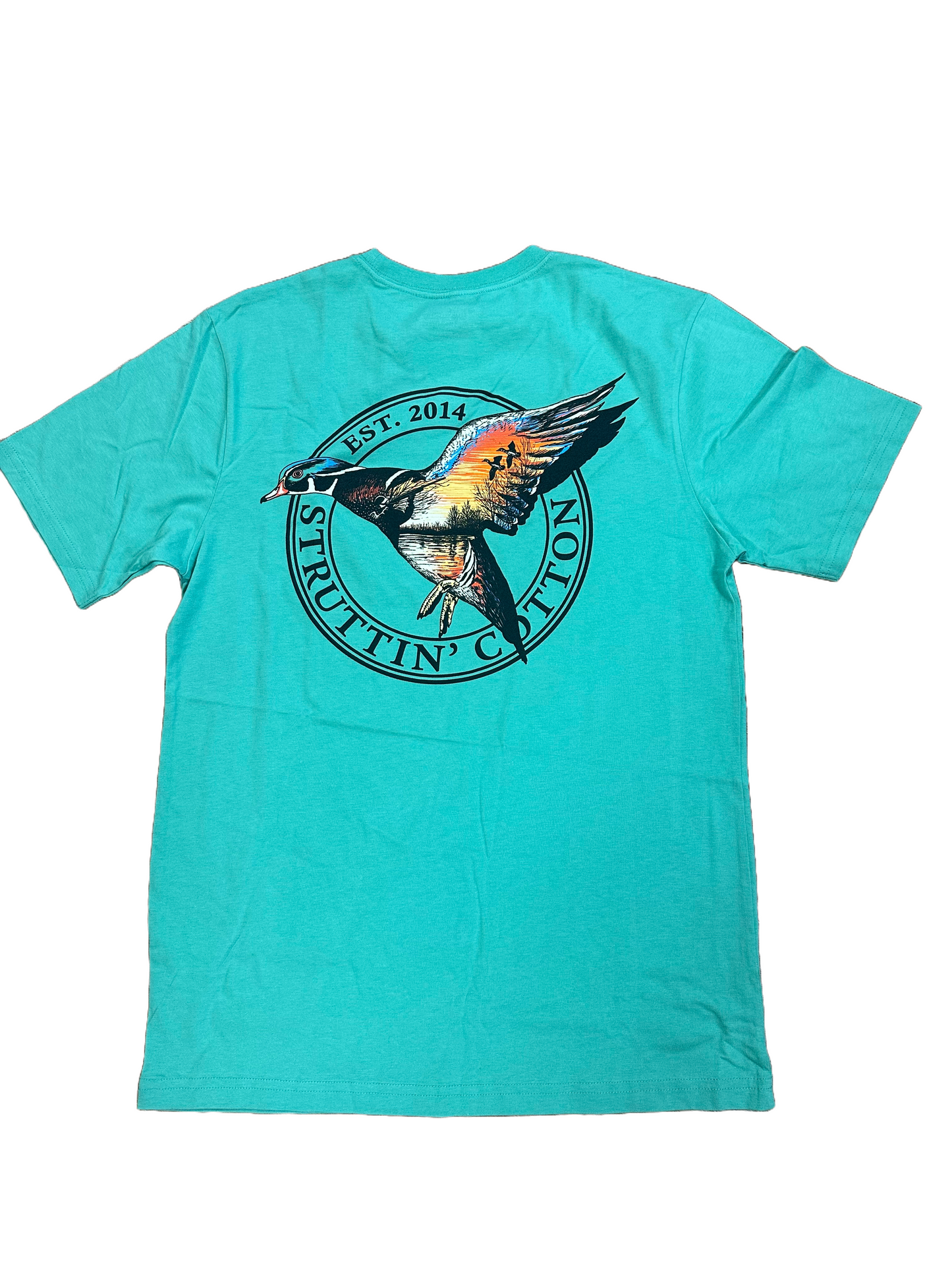 Woodie Roost Tee - Sweetgrass Green