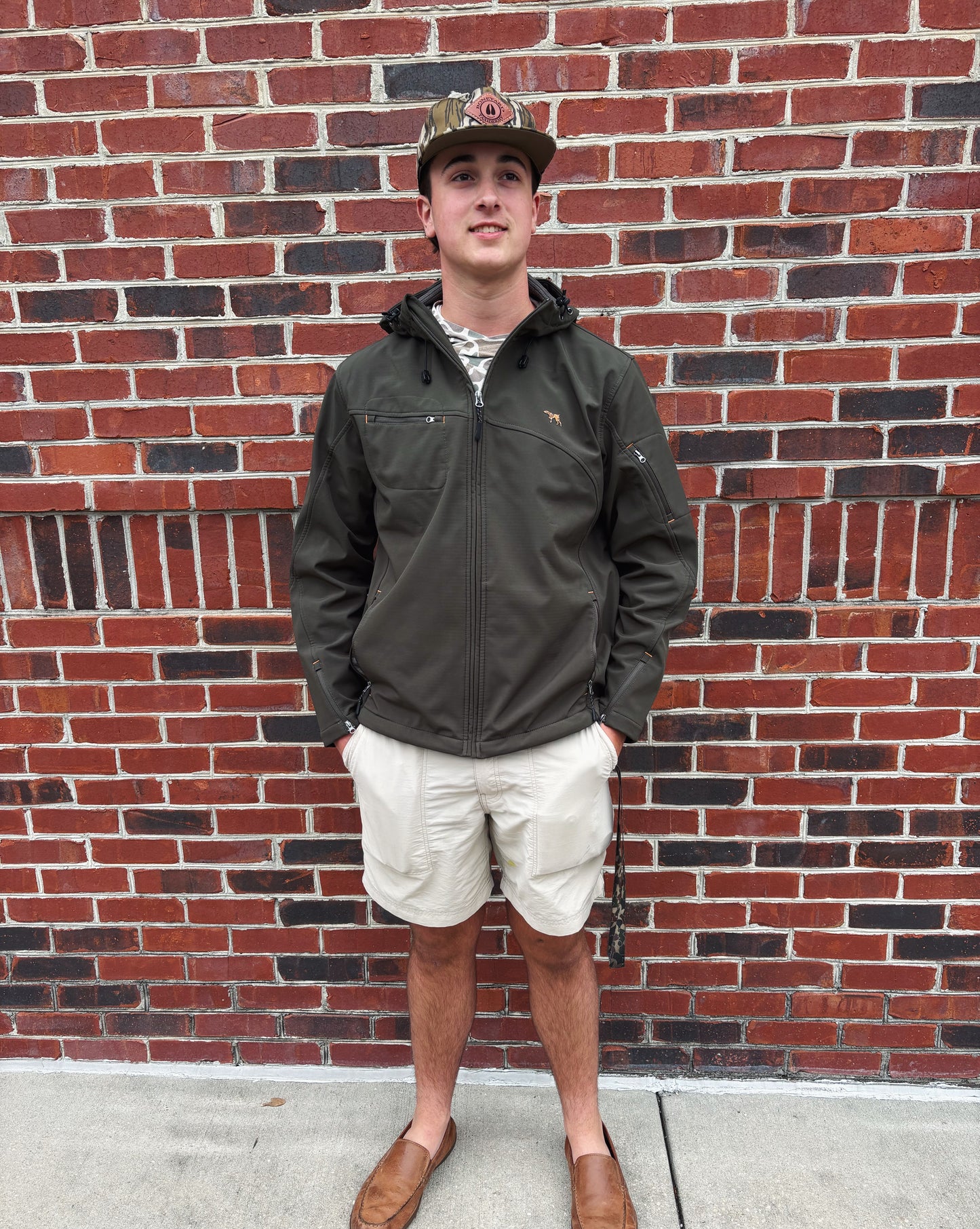 Gunnar Hooded Softshell Jacket - Olive