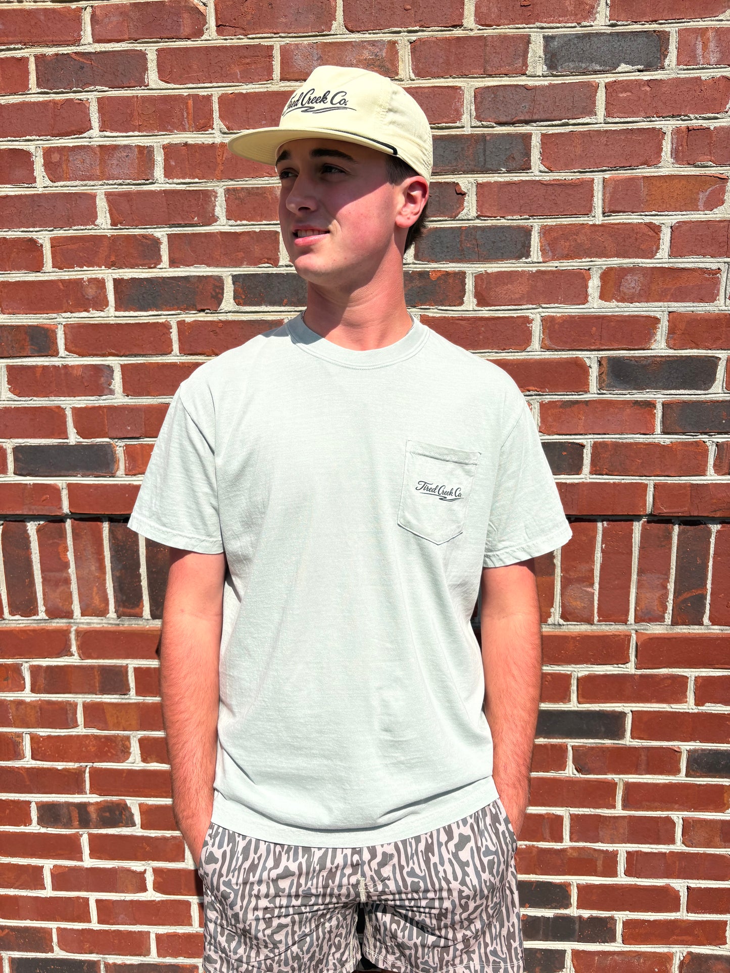 Tired Creek Logo T-Shirt - Bay