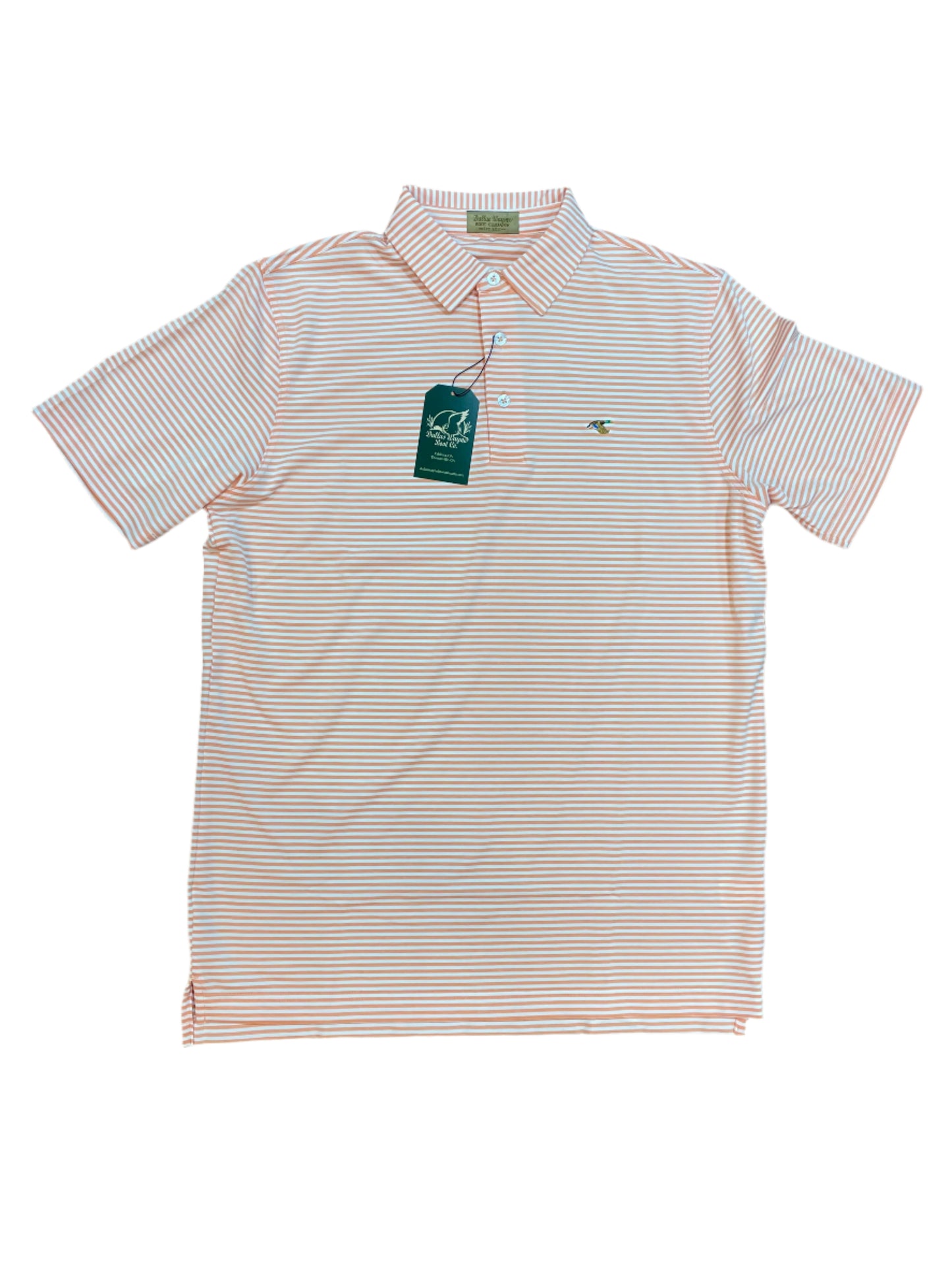 Mallard Performance Polo - Melon/White