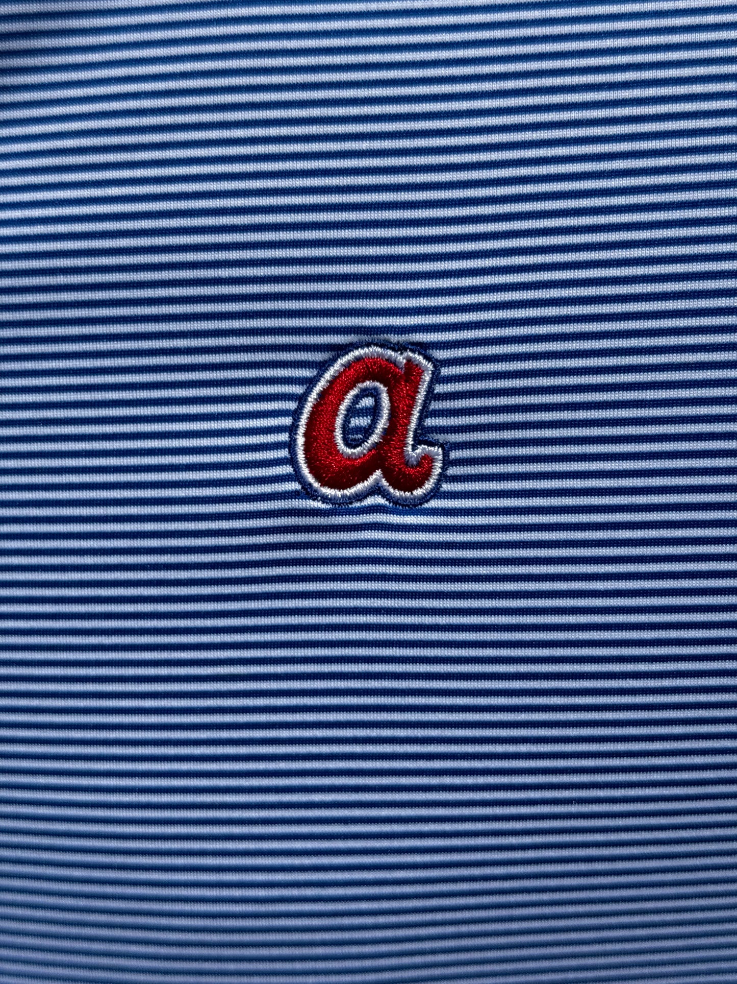 The "A" Performance Polo - Imperial & White