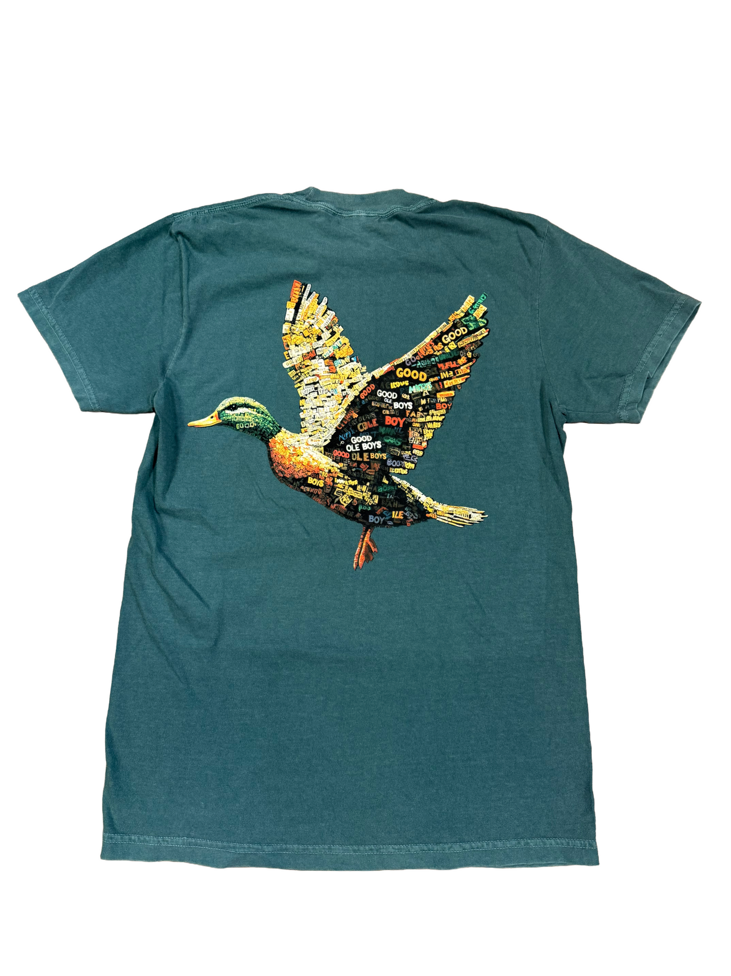 Mallard Mosaic Tee - Blue Spruce