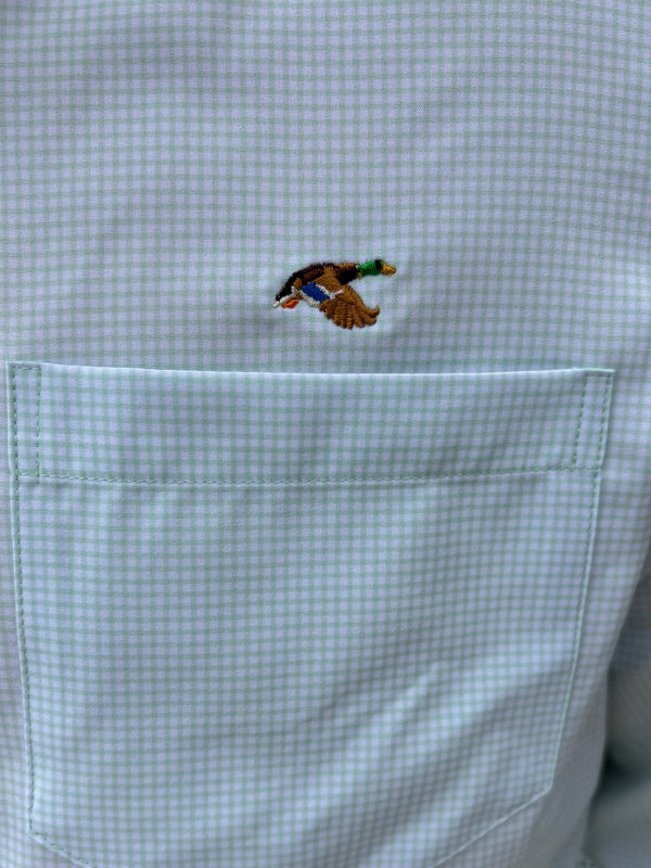Dallas Wayne Mallard Button Up - Mint