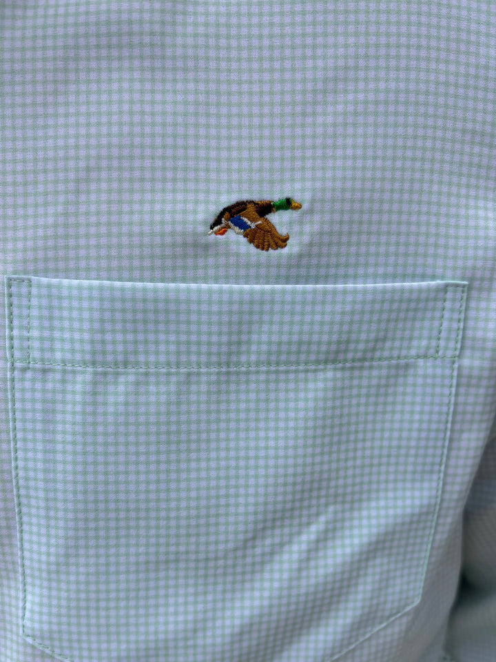Dallas Wayne Mallard Button Up - Mint