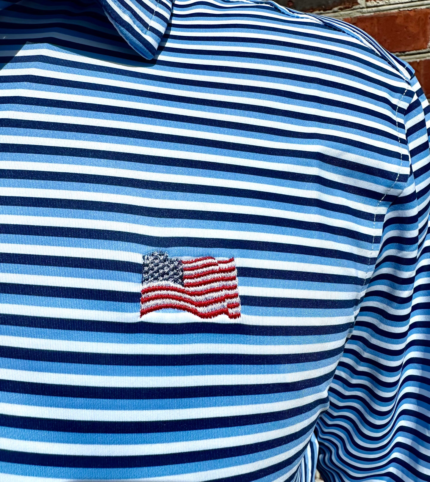 Old Glory - Navy, Light Blue, & White