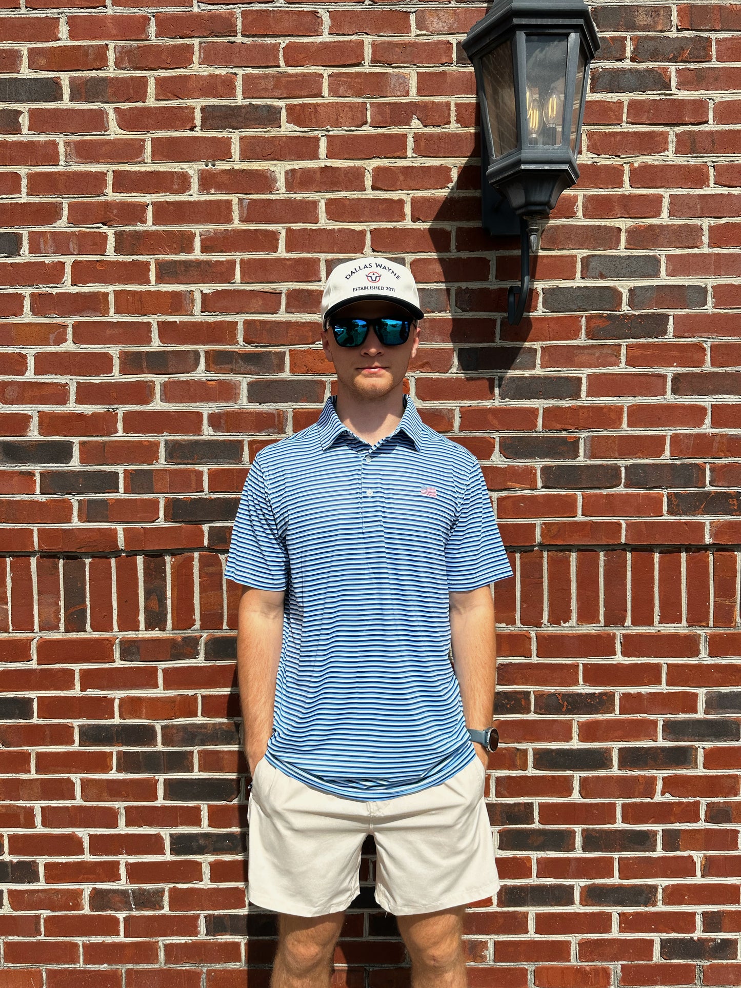 Old Glory - Navy, Light Blue, & White