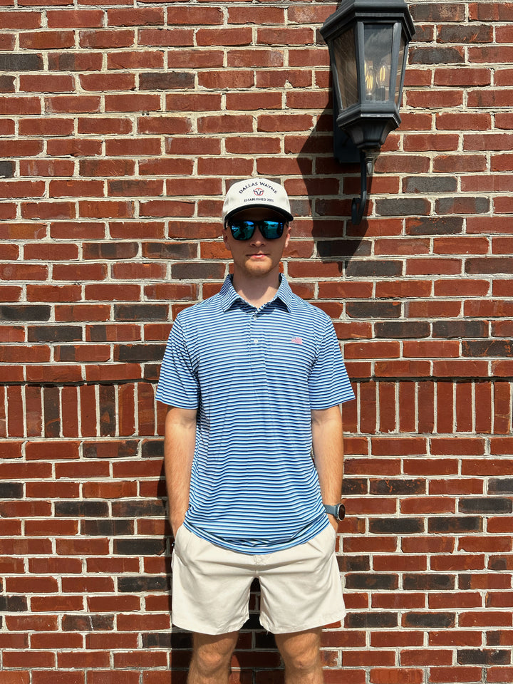 Old Glory - Navy, Light Blue, & White