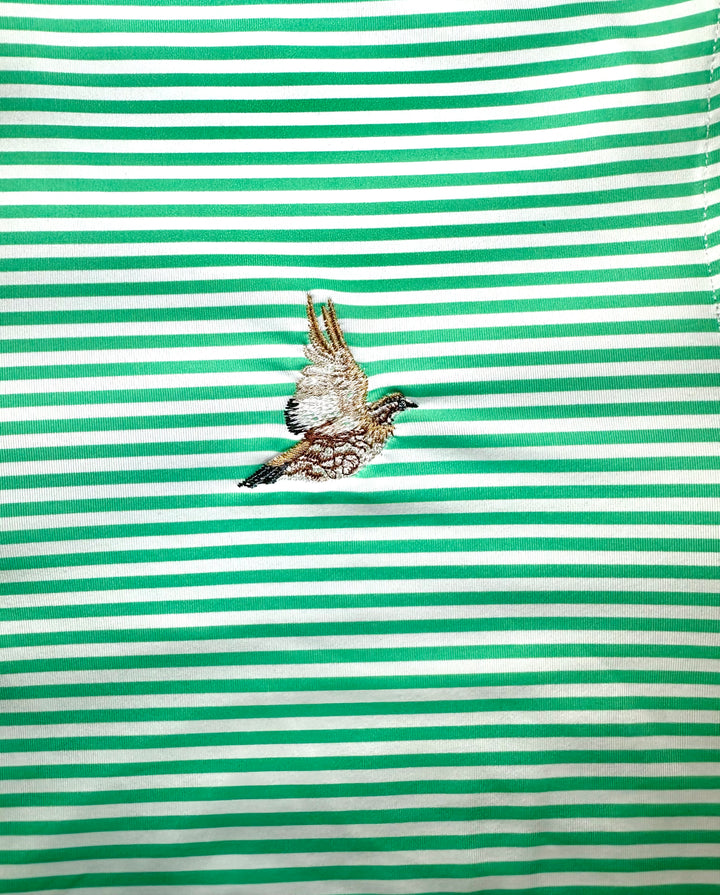 Quail Run Polo - Carnival Glass/ White