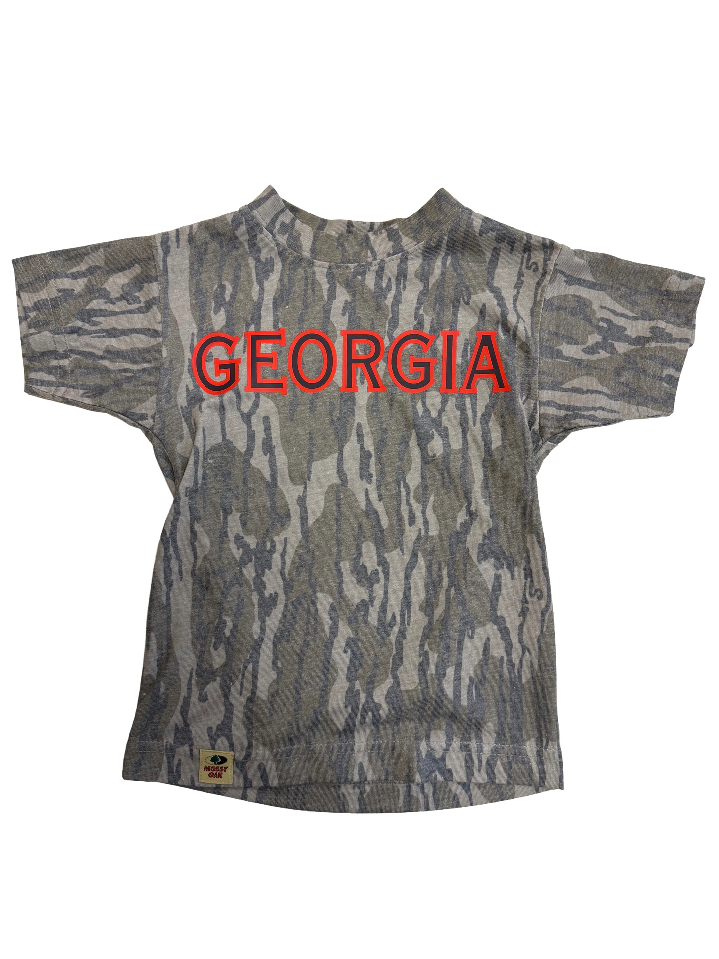 Youth Mossy Oak Bottomland Tee - Georgia Print
