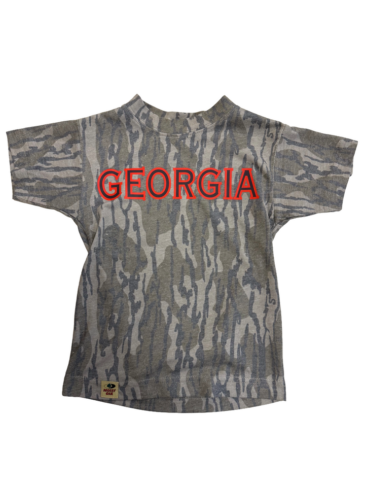 Toddler Mossy Oak Bottomland Tee - Georgia Print
