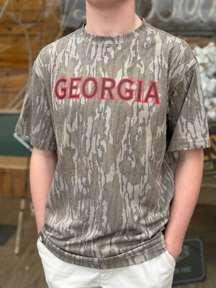 Mossy Oak Bottomland Tee - Georgia Print