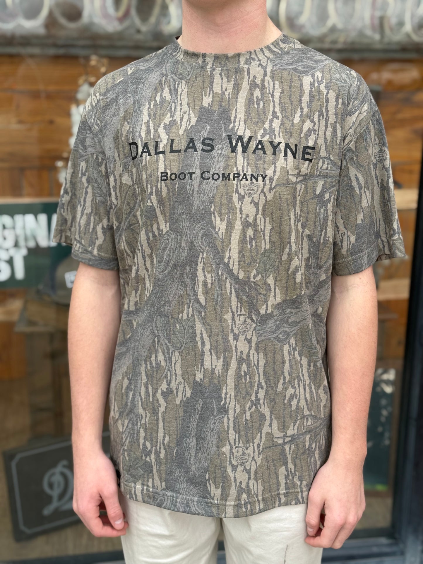 Mossy Oak Greenleaf Tee - Dallas Wayne Boot Company