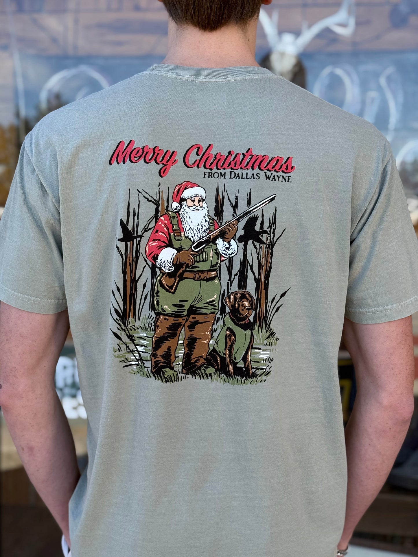 Merry Marshlands Pocket Tee - Sandstone