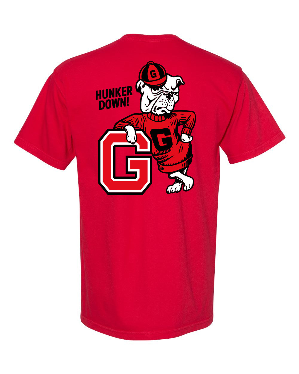Hunker Down - Red