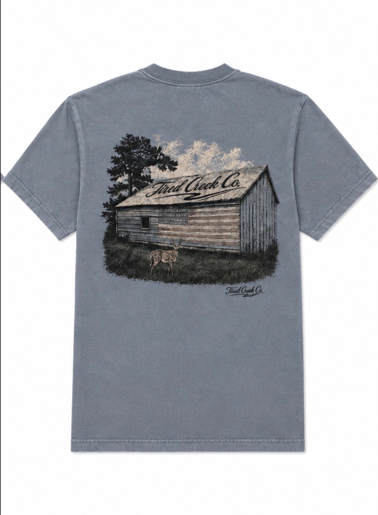 Tired Creek Heritage Barn - Denim