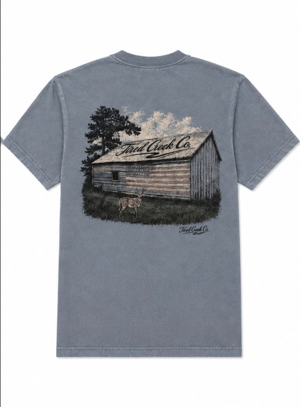 Tired Creek Heritage Barn - Denim