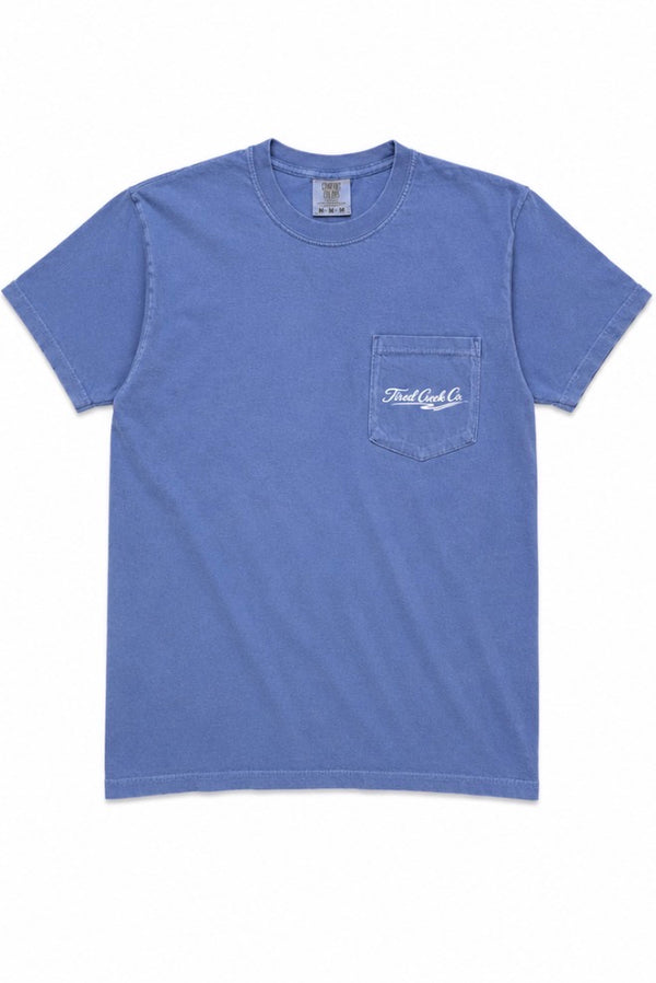 Tired Creek Logo T-Shirt - Periwinkle